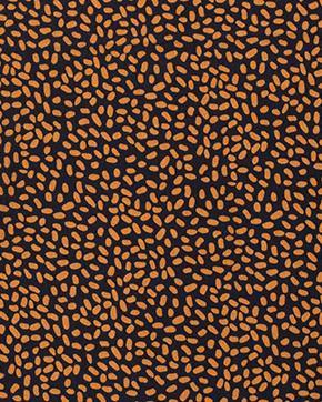 Borken Crepe Stippen Oker, Hobby en Vrije tijd, Stoffen en Lappen, Geel, Nieuw