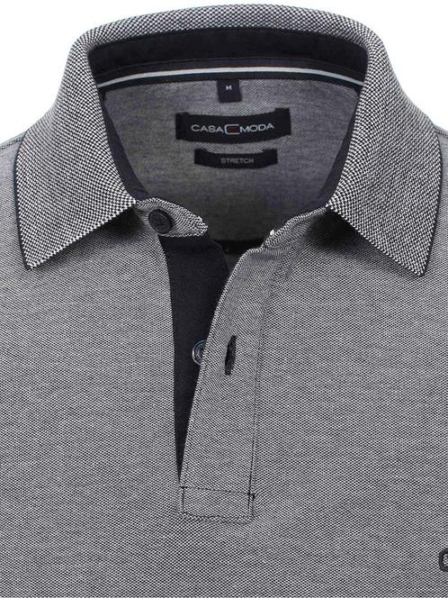 Casa Moda Polo Shirt Comfort Fit Effen Stretch Blauw, Kleding | Heren, Polo's, Blauw, Nieuw, Verzenden