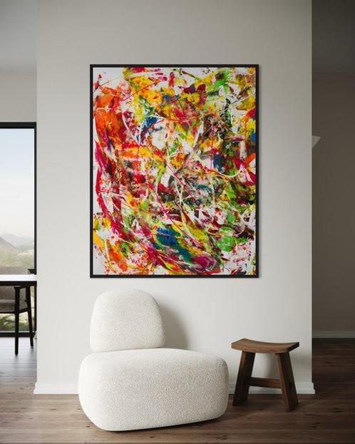 Dominik Robert Brunner (1988) - Abstracton World # 1175, Antiek en Kunst, Kunst | Schilderijen | Modern