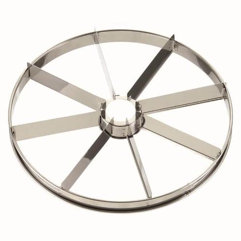 Taartverdeler RVS Ø31cm - 14 taartpunten, Hobby en Vrije tijd, Taarten en Cupcakes maken, Nieuw, Verzenden