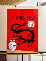 Tintin - Poster Le Lotus Bleu - Numéroté - Jaren 2010, Boeken, Stripboeken, Nieuw