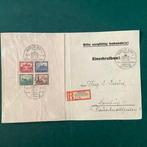 Duitse Rijk 1930 - iPOSTA-blok met afzegging van de, Gestempeld