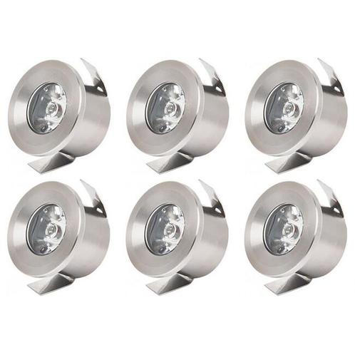 Voordeelpak LED Veranda Spot Verlichting 6 Pack - Mony -, Huis en Inrichting, Lampen | Spots, Plafondspot of Wandspot, Nieuw, Led