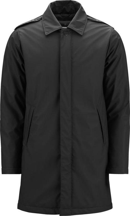 Rains Mac Coat 1512 Jas - Maat XS - Unisex  - Black, Fietsen en Brommers, Fietsaccessoires | Fietskleding, Verzenden