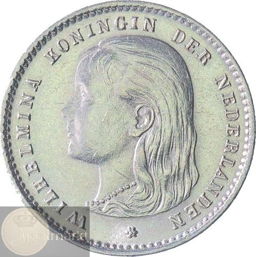 Nederland. Wilhelmina. 10 cent 1893 (Zonder Minimumprijs), Postzegels en Munten, Munten | Nederland