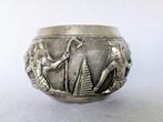 Pharaonic pattern - Lucknow - Kom - .900 zilver, Antiek en Kunst
