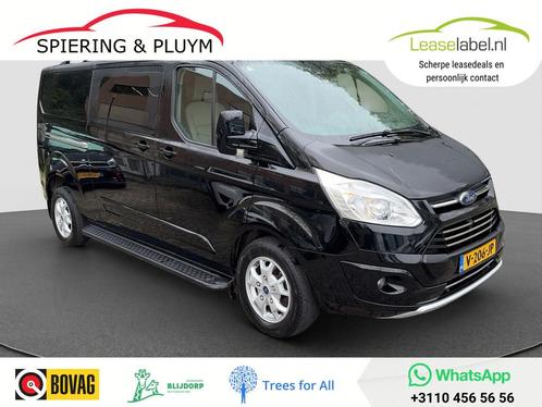 Ford Transit Custom 310 2.0 TDCI L2H1 Limited DC, Auto's, Bestelauto's, Lease, Handgeschakeld, Overige kleuren, Ford, Financial lease