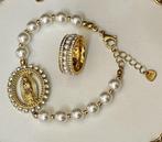 Set (Halsketting; Armband; Ring) met de Heilige Maagd van de
