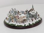 Hawthorne Village Thomas Kinkade Middelpuntkrans Een vaka..., Ophalen of Verzenden, Zo goed als nieuw