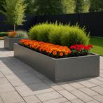 Maatwerk stalen plantenbak Kwartsgrijs, Verzenden, Nieuw