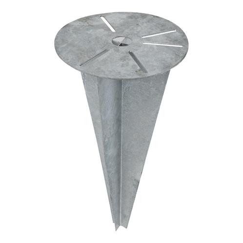 Grondanker Spike 21cm Basisbevestiging 50cm Diepte - 5818, Tuin en Terras, Buitenverlichting, Overige typen, Nieuw, Verzenden