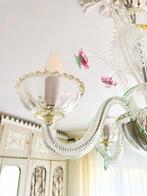 Kroonluchter - Muranoglas - Bloemvormig handgemaakt met 24k, Antiek en Kunst