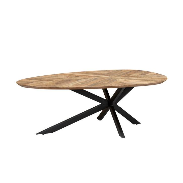 *WOONWINKEL* Tower Living Pianella Salontafel Eivorm Mangoho, Huis en Inrichting, Tafels | Salontafels, Nieuw, Verzenden