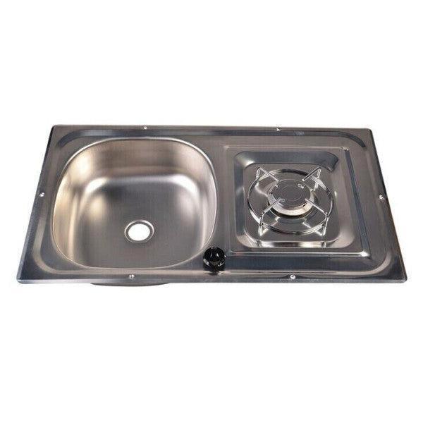Bieden: Stainless Steel Marine Kitchen Combo Unit with Sink, Watersport en Boten, Bootonderdelen, Kombuis en Sanitair, Nieuw, Zeilboot of Motorboot