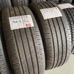 2 x Continental EcoContact 6 235-55-19 Zomerbanden 4,5mm, 19 inch, Gebruikt, Ophalen of Verzenden, 235 mm