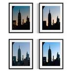 Fabio Accorrà - The sunrise in Manhattan, Series of 4