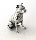Miniatuur figuur - Massief zilveren hond miniatuur - .925