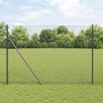 vidaXL Gelaste Draadhek Grijs 1,6 x 25 m Staal, Verzenden, Nieuw, IJzer