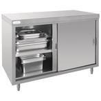 RVS Ladenkast met Schuifdeuren | 120x60x(H)90cm Vogue, Zakelijke goederen, Horeca | Meubilair en Inrichting, Verzenden, Nieuw in verpakking