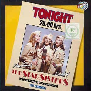 LP gebruikt - The Star Sisters - Tonight 20:00 Hrs., Cd's en Dvd's, Vinyl | Jazz en Blues, Zo goed als nieuw, Verzenden