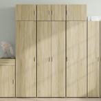 vidaXL buffetkast 70x42,5x185 cm bewerkt hout sonoma, Minder dan 50 cm, Verzenden, Nieuw, Minder dan 100 cm