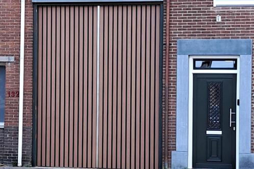 Stalen gevelbekleding blokprofiel houtlook va. € 55,- m2, Doe-het-zelf en Verbouw, Platen en Panelen, Nieuw, Overige materialen
