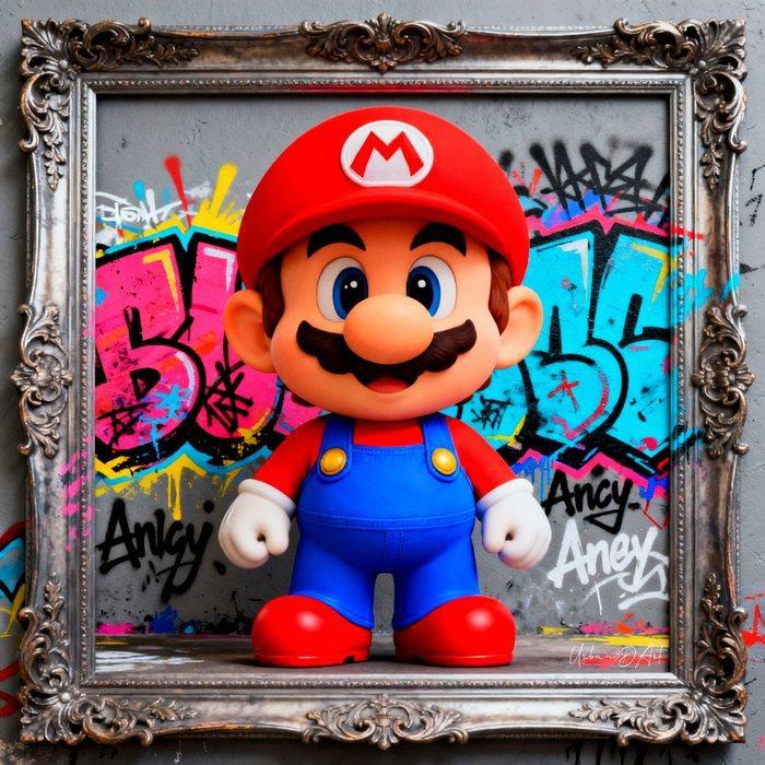 Urban3DArt (1971) - Cute Mario Limited Edition, Antiek en Kunst, Kunst | Designobjecten