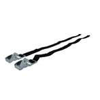 Benson Fietsriempjes met metalen gesp - 40 cm - 2 stuks -..., Ophalen of Verzenden, Nieuw
