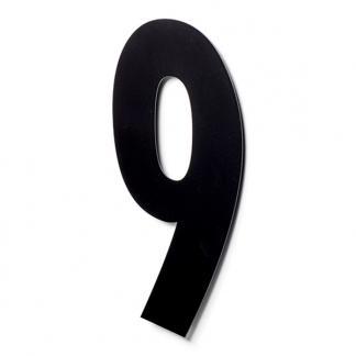 Deurbeslag | Huisnummer 9 | Intersteel | 50 cm, Doe-het-zelf en Verbouw, Hang- en Sluitwerk, Nieuw, Verzenden