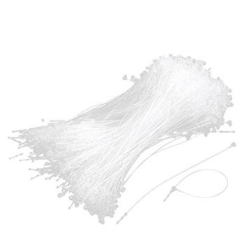 Nylon loop pins - 0.35 x 80mm - Wit - 1000 stuks beschikbaar voor biedingen