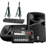 Yamaha Stagepas 400BT + speakerstandkit, Verzenden, Nieuw