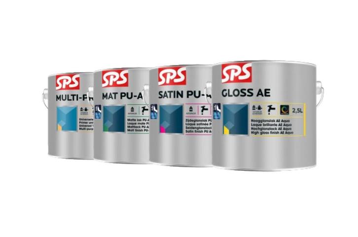 Combinatiedeal SPS Multi-Primer + SPS Mat PU-A 1 liter, Doe-het-zelf en Verbouw, Verf, Beits en Lak, Nieuw, Ophalen of Verzenden