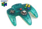 Mario64.nl: Nintendo 64 Controller Clear Blue - iDEAL!, Spelcomputers en Games, Spelcomputers | Nintendo 64, Gebruikt, Ophalen of Verzenden