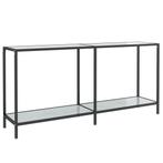 Wandtafel Wit Glas 160cm | Tweedekansje | OP=OP, Ophalen of Verzenden, Nieuw