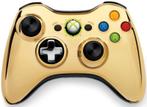 Microsoft Xbox 360 Wireless Controller Chrome Series-Goud, Spelcomputers en Games, Spelcomputers | Xbox | Accessoires, Ophalen of Verzenden