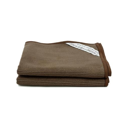 Barista Doekje | Bruin (2 Stuks), Witgoed en Apparatuur, Koffiemachine-accessoires, Nieuw, Verzenden
