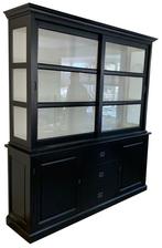 Buffetkast zwart Bavel 200cm, Huis en Inrichting, Ophalen of Verzenden, Nieuw