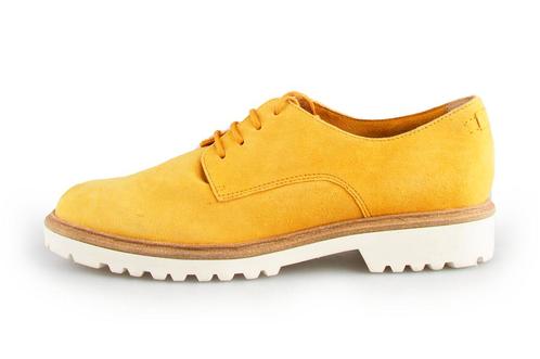Tamaris Veterschoenen in maat 37 Geel | 10% extra korting, Kleding | Dames, Schoenen, Geel, Zo goed als nieuw, Overige typen, Verzenden