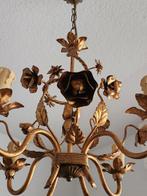 Kroonluchter - Verguld, Metaal - met de hand gesmeed luxe, Antiek en Kunst