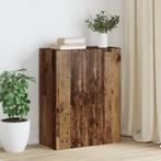 vidaXL Hangkast met plank Wandgemonteerd met de deur Oud, Huis en Inrichting, Minder dan 50 cm, Verzenden, Nieuw, Minder dan 100 cm