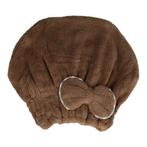 Haardroogdoek Muts Donker Bruin, Nieuw
