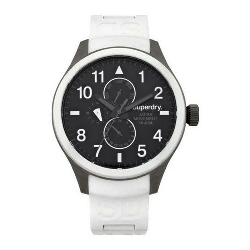 Horloge Heren Superdry SYG110W (Ø 44 mm), Sieraden, Tassen en Uiterlijk, Zonnebrillen en Brillen | Heren, Verzenden