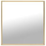 vidaXL Spiegel 60x60 cm goudkleurig, Huis en Inrichting, Verzenden, Nieuw