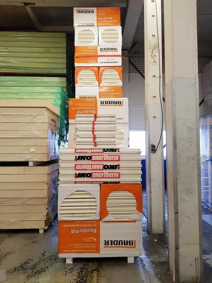 B-keus PIR 2-zijdig aluminium 1200x600x95mm T&G Rd: 4,32, Doe-het-zelf en Verbouw, Isolatie en Afdichting, Ophalen of Verzenden