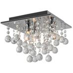 TooLight Kristallen plafonnière - G9 fitting - Ø 25 cm -.., Huis en Inrichting, Lampen | Plafondlampen, Ophalen of Verzenden, Nieuw