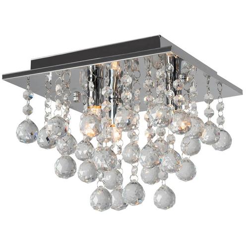 TooLight Kristallen plafonnière - G9 fitting - Ø 25 cm -.., Huis en Inrichting, Lampen | Plafondlampen, Nieuw, Ophalen of Verzenden