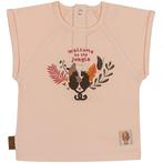 T-shirt Jungle Welcome (pink), Nieuw, Meisje, Frogs and Dogs, Verzenden