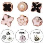 Fako Bijoux® - Pin Broche Mini - Steek Pin Knopen Set - 6, Sieraden, Tassen en Uiterlijk, Broches, Nieuw, Verzenden