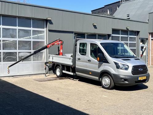 Ford Transit 350 2.0 TDCI L3H1 DC, Auto's, Bestelauto's, Onderhoudsboekje, Lease, Overige kleuren, Handgeschakeld, Overige kleuren
