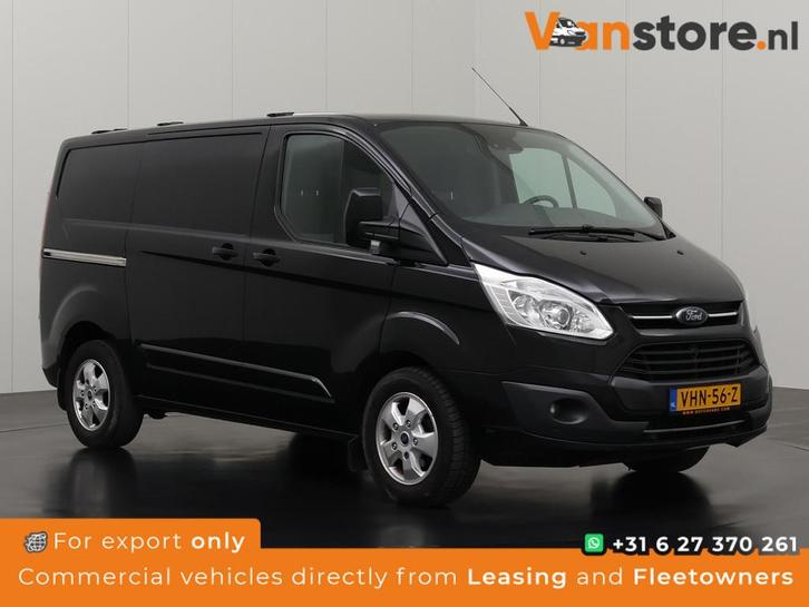 Ford Transit Custom 20TDCI 2016 (Export only), Auto's, Bestelauto's, Te koop, Handgeschakeld, BTW verrekenbaar, Diesel, Zwart